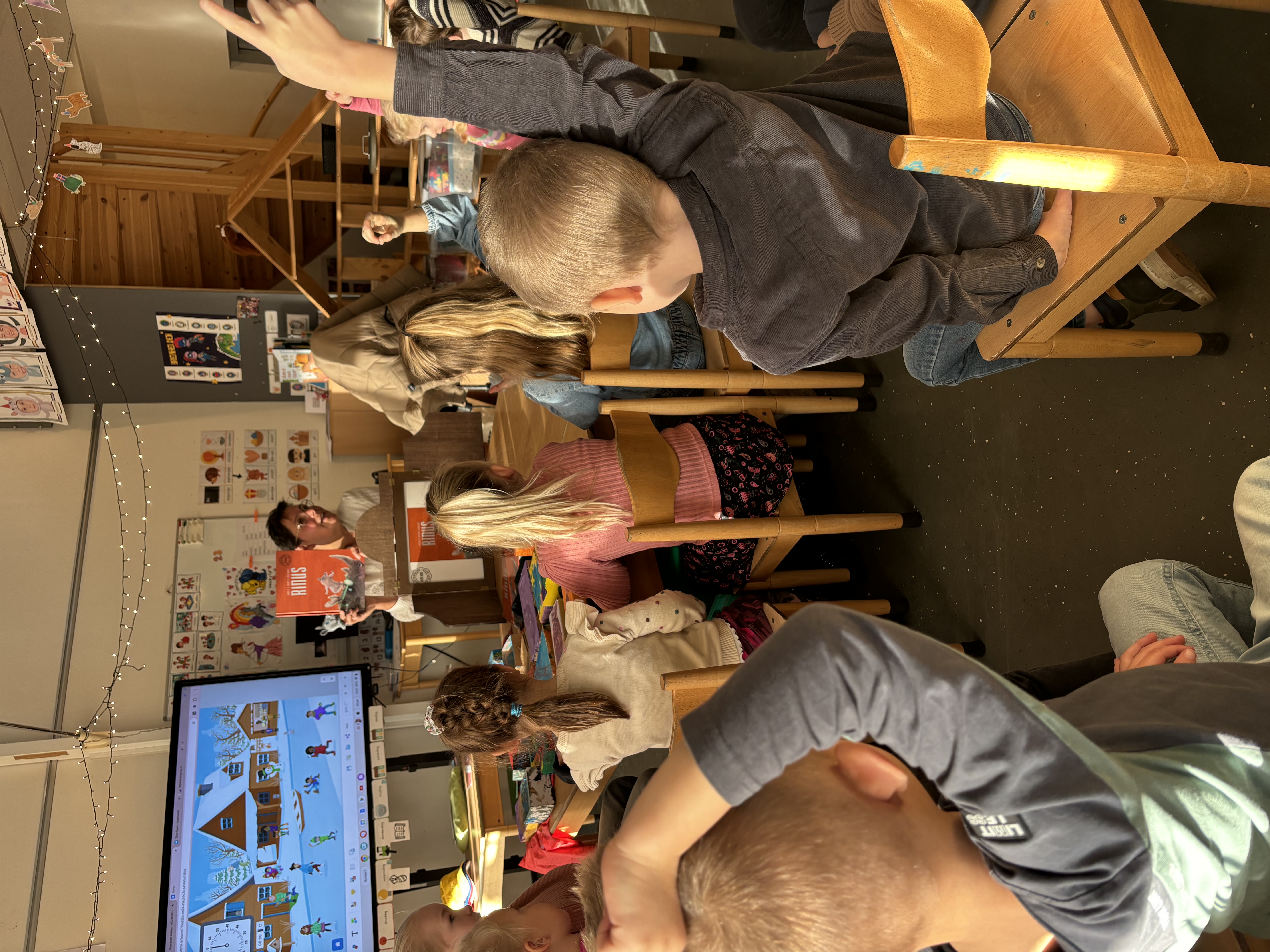 Voorleesdagen in de groepen 1/2 📚